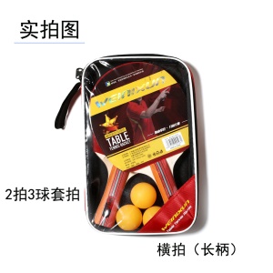 Kit de raquette de tennis de table Venison Professional Training Horizontal  et Double face