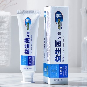Le dentifrice probiotique améliore les taches de fumée des dents, nettoie la bouche et déodore