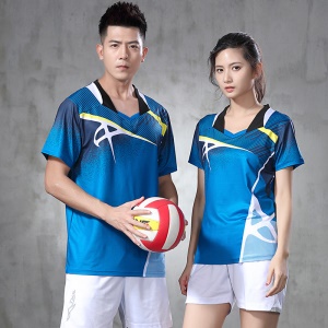 Ensemble (Haut +Bas)de badminton respirant unisexe