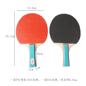 Ensemble de raquettes de ping-pong