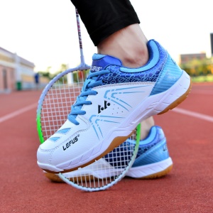 Baskets de tennis/badminton avec tête ronde antidérapante