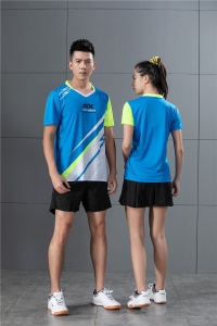 Ensemble (Haut +Bas)de badminton respirant unisexe