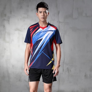 Ensemble (Haut +Bas) de badminton respirant unisexe