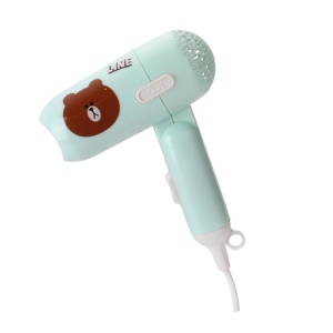 Mini sèche-cheveux pliable petite puissance 400W deux vitesses