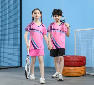 Maillot de tennis de table pour hommes et femmes respirant