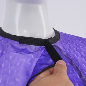 Châle de coiffure violet