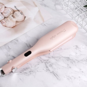 Lisseur à attelle électrique pour cheveux frisés et lissés sec ou humide