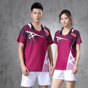 Ensemble (Haut +Bas)de badminton respirant unisexe