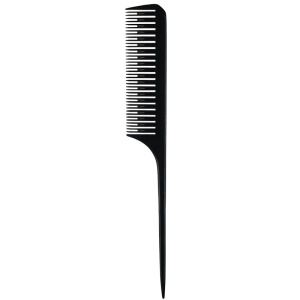 Peigne en plastique pour salon de coiffure professionnel avec queue pointue résistant aux hautes températures et antistatique