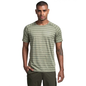 T-shirt sport manches courtes et à  séchage rapide respirant grande taille
