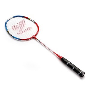 Raquette de badminton avec tête plate en alliage d'aluminium Pack de 2