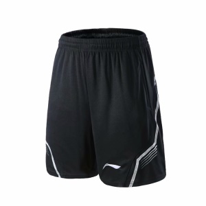 Short de  sport  élastique pour pratique de  badminton