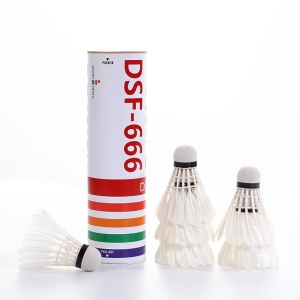 Ensemble de  balles de badminton