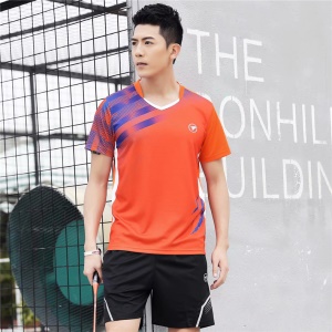 Ensembles de vêtements de badminton respirants pour hommes et femmes