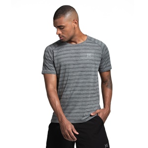 T-shirt sport manches courtes et à  séchage rapide respirant grande taille