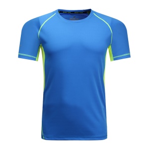 T-shirt sport à séchage rapide col rond