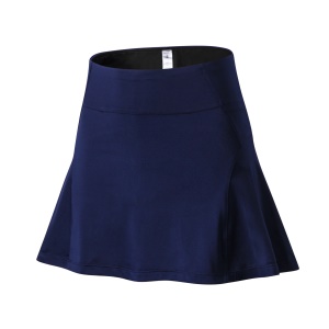 Pantalon jupe de sport à taille haute pour femme avec doublure anti-froissement et séchage rapide