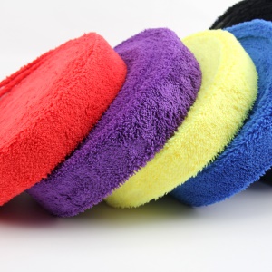 Grip de raquette en caoutchouc antidérapant en microfibre rembourré