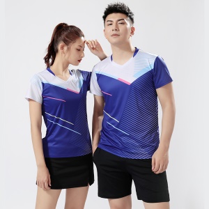 Maillots de badminton pour hommes et femmes