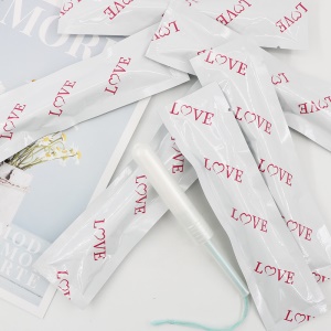 Tampons hygiéniques  avec applicateur
