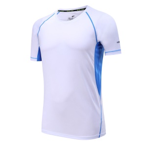 T-shirt sport à séchage rapide col rond