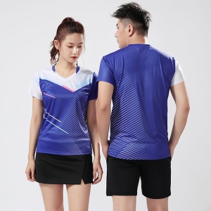 Maillots de badminton pour hommes et femmes