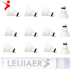 Ensemble de 12  balles de Badminton LEIJIAER