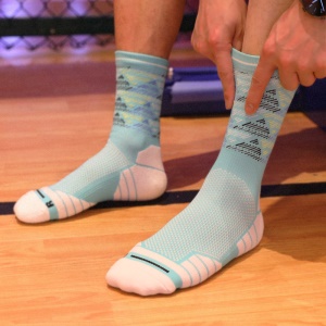 Chaussettes de basket épaisses, antidérapantes et absorbant la transpiration