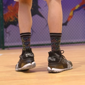 Chaussettes de basket épaisses, antidérapantes et absorbant la transpiration