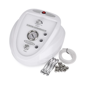 Instrument de dermabrasion à pression négatif et micro sculpteur en diamant