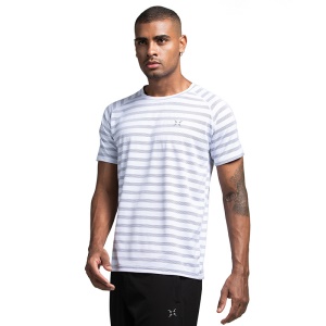 T-shirt sport manches courtes et à  séchage rapide respirant grande taille