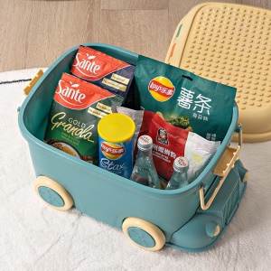 Boîte de rangement de jouets  en forme de coiture pour enfants