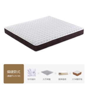 Matelas orthopédique et écologique à ressorts en latex doux