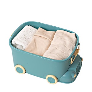 Boîte de rangement de jouets  en forme de coiture pour enfants
