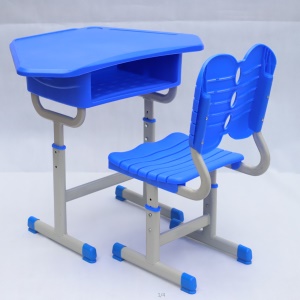 bureaux d'école relevables en plastique abs pour les élèves du primaire et du secondaire