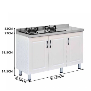 Armoires de cuisine monolithiques pour vaisselle