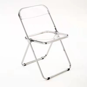 Table basse en verre transparent