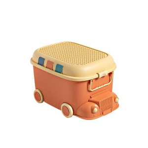 Boîte de rangement de jouets  en forme de coiture pour enfants