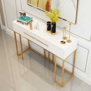 Table de recption  multifonctionnelle avec tiroirs pour salon/hôtel