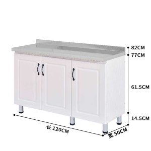 Armoires de cuisine monolithiques pour vaisselle
