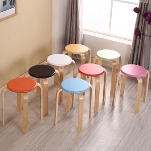 Tabouret en plastique épais pour usage domestique