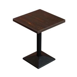 Table épaisse en bois pour resturant café