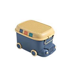 Boîte de rangement de jouets  en forme de coiture pour enfants