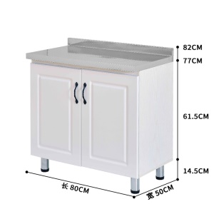 Armoires de cuisine monolithiques pour vaisselle