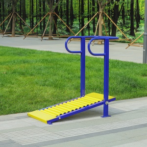 Chaise de loisirs de plein air en acier