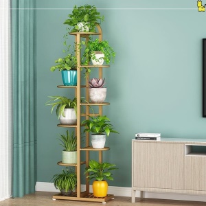 Support de fleurs en fer Multi Rangement en tubes épais