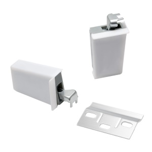 Accessoire  en plastique pour suspension et accrochage des meubles