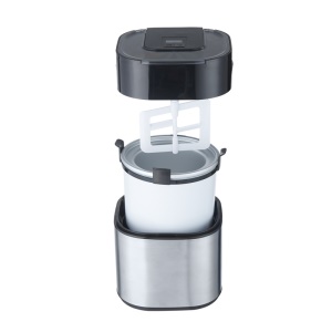 Machine à crème glacée grande capacité entièrement automatique 1500ml