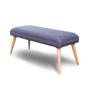 Banc en tissu confortable pour maison