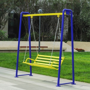 Chaise de loisirs de plein air en acier
